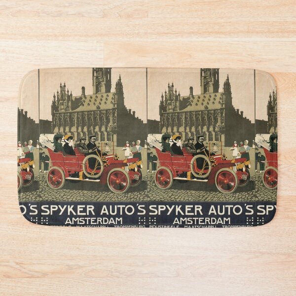 Aperçu de l'œuvre Amsterdam affiche vintage créée et vendue par stickart-marek.