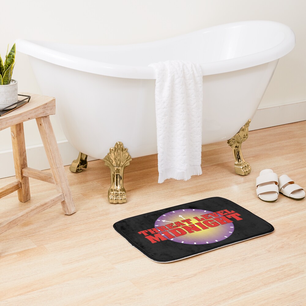 Threat level Midnight Bath Mat