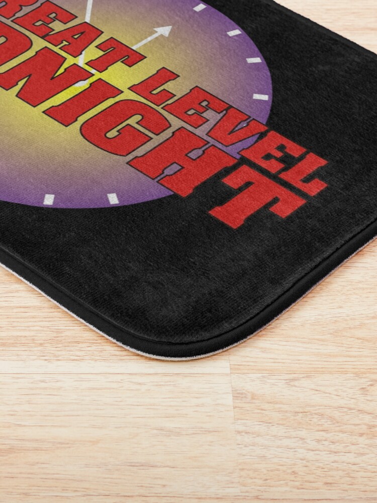 Alternate view of Threat level Midnight Bath Mat