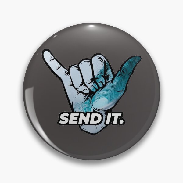 Item preview, Send It. | Shaka Barrel Wave Surfer designed and sold by CarlosAlberto.