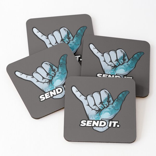 Item preview, Send It. | Shaka Barrel Wave Surfer designed and sold by CarlosAlberto.