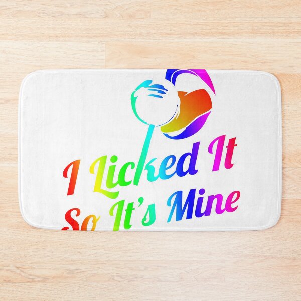 Item preview, Gay Pride LYGBY design - I Licked It So It Is Mine graphic designed and sold by Lisbob.
