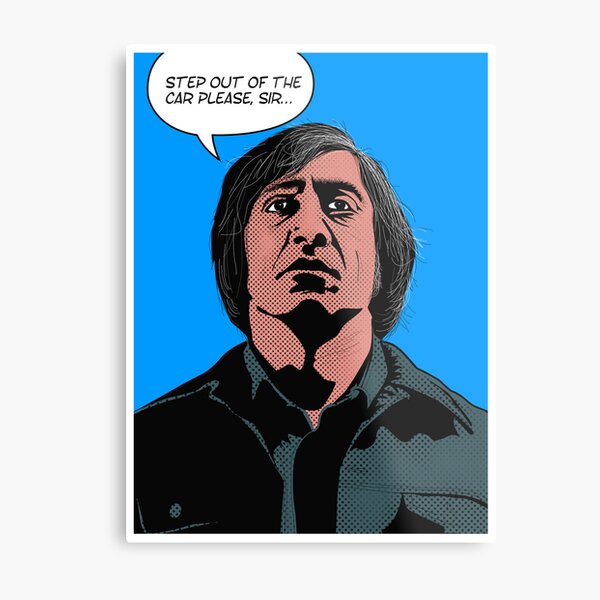 Anton Chigurh (Javier Bardem) Metal Print