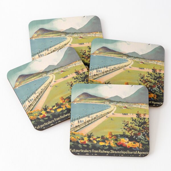 Item preview, Bray for better Holidays vintage travel poster designed and sold by stickart-marek.
