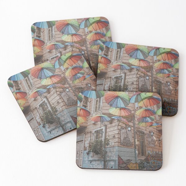 Item preview, Summertime rainbow umbrella  designed and sold by smallcatvn.