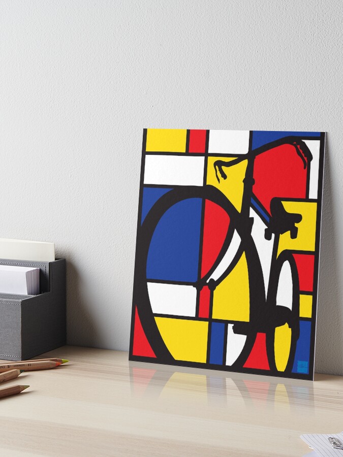 アート・デザイン・音楽 Mondrian Mondrian Bicycle art
