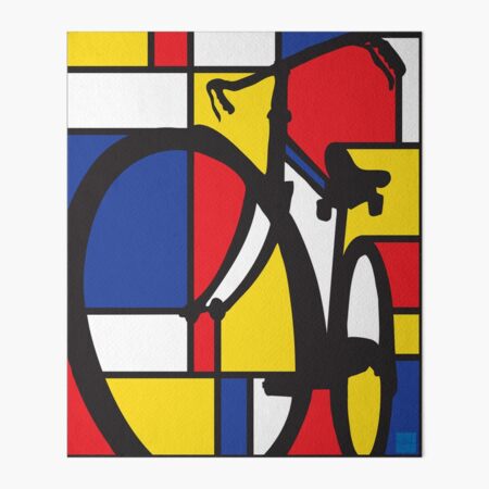 Mondrian Bicycle art