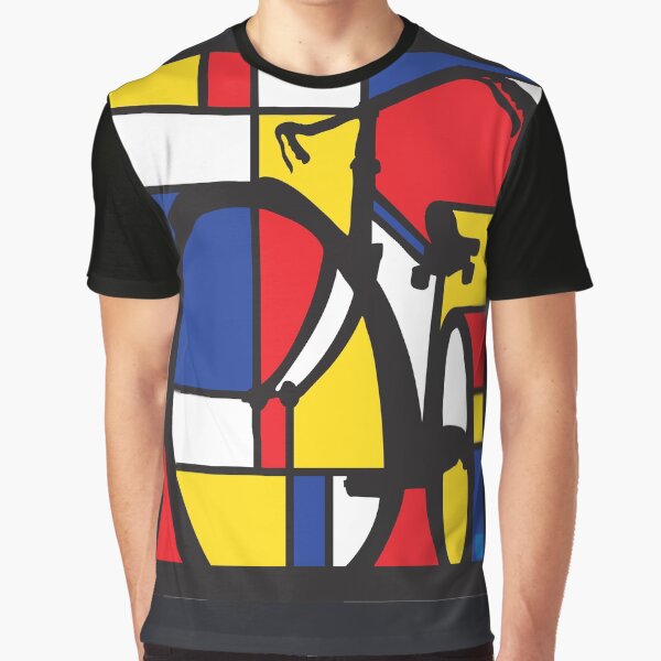 Item preview, Mondrian Bicycle art designed and sold by SFDesignstudio.