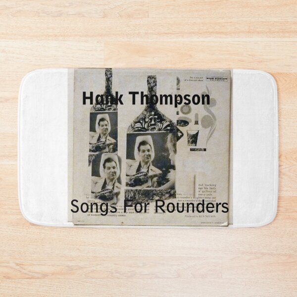 Item preview, Copy of Hank Thompson, Songs For Rounders, ep, 50's,  Blues, Cowboy, C & W, Country, Western, gambler, saloon, women, cheesecake, drugs designed and sold by Vintaged.