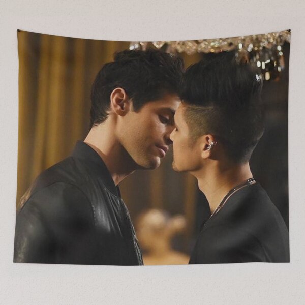 Item preview, Malec (Magnus and Alec) Kissing | Shadowhunters  designed and sold by HumanSpectrum.