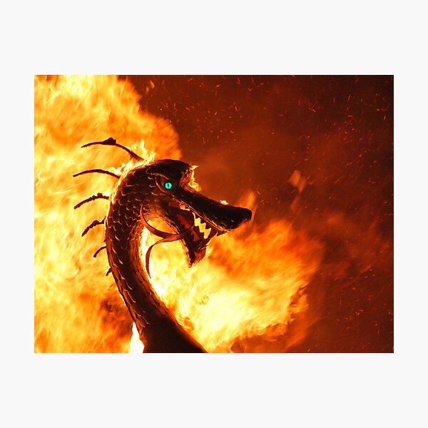 the dragon Photographic Print