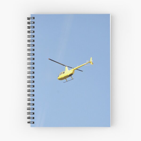 Aperçu de l'œuvre Hélicoptère jaune R44 créée et vendue par Malcolm Snook.