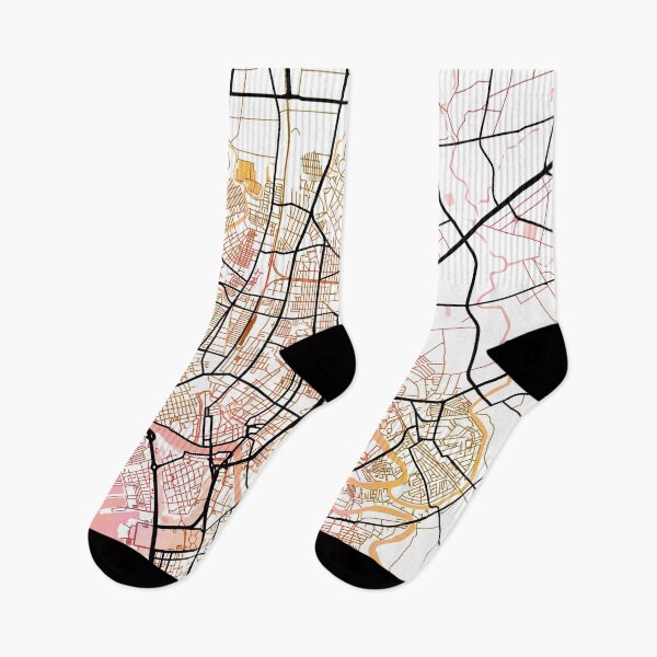 Item preview, Manila Philippines Watercolor Street Map Color designed and sold by IvonDesign.