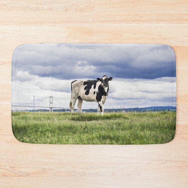 Item preview, Friesian Cow by the Severn Estuary designed and sold by LJPhotographyuk.