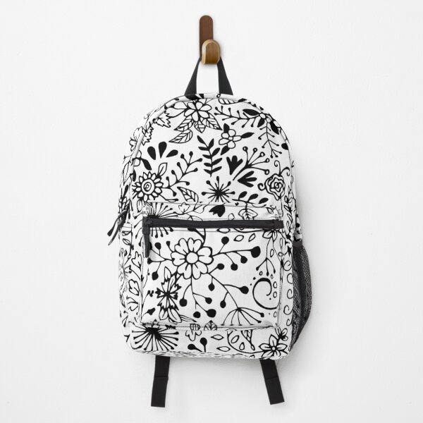 Item preview, Florals - Black on White designed and sold by Olooriel.