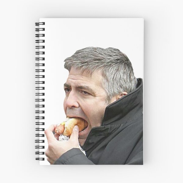 Item preview, George Clooney eating a hotdog designed and sold by ILove-Photos.