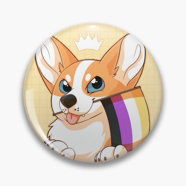 Item preview, Pride Corgi - Non Binary designed and sold by Kumoitachi.