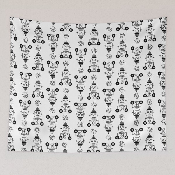 Item preview, Robot Pattern designed and sold by williamcuccio.