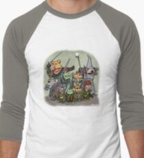 Fellowship of the Muppets Men's Baseball ¾ T-Shirt