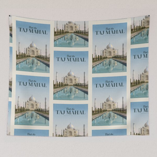Item preview, Visit Taj Mahal designed and sold by Mercury Club.