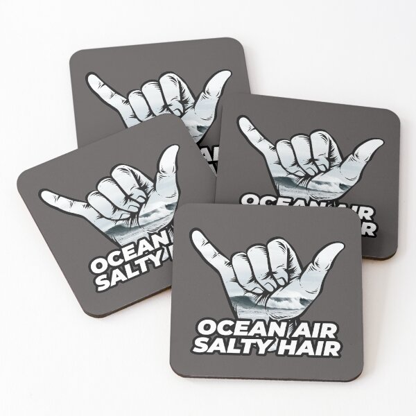 Item preview, Ocean Air, Salty Hair | Shaka Wave Surfer designed and sold by CarlosAlberto.