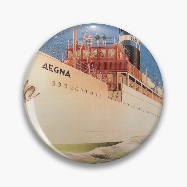 Item preview, Talinn Helsinki vintage travel poster designed and sold by stickart-marek.