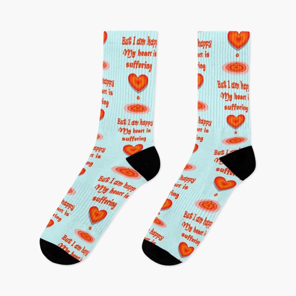 Item preview, Full of love heart, my heart is suffering but I am happy designed and sold by helenkaiy.