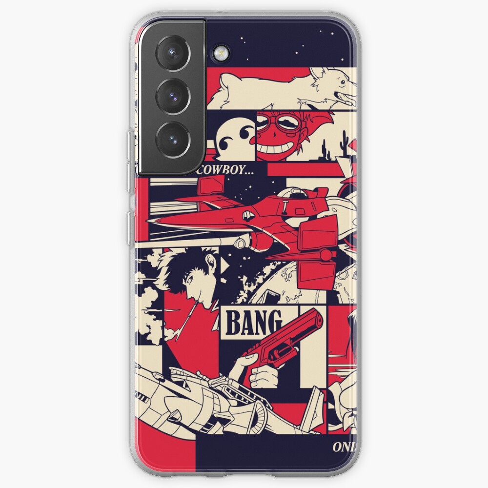 Bebop Pattern Samsung Galaxy Phone Case