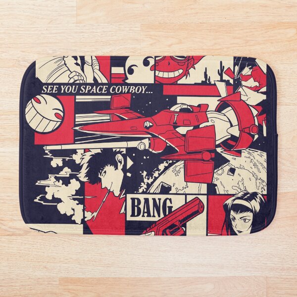 Bebop Pattern Bath Mat