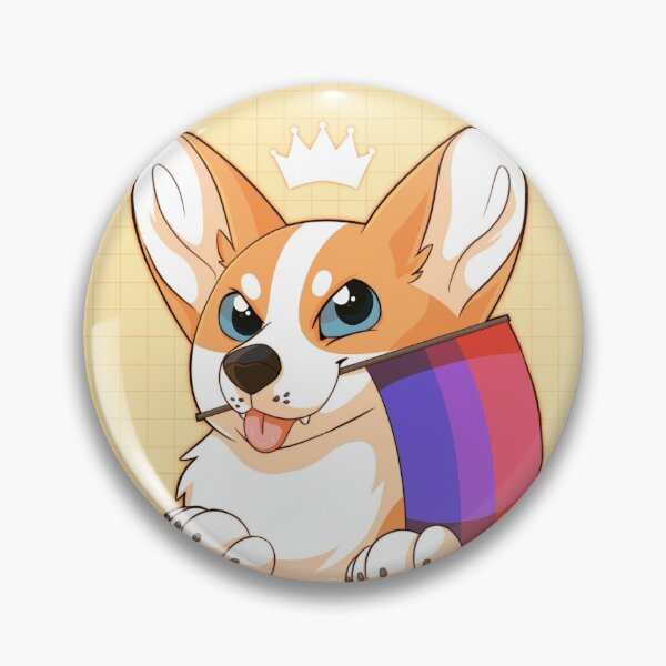Item preview, Pride Corgi Bisexuality designed and sold by Kumoitachi.