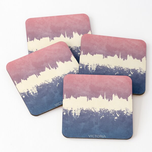 Item preview, Victoria Canada Skyline designed and sold by ArtPrints.