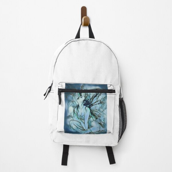 Angel in heaven pencil sketch art Backpack