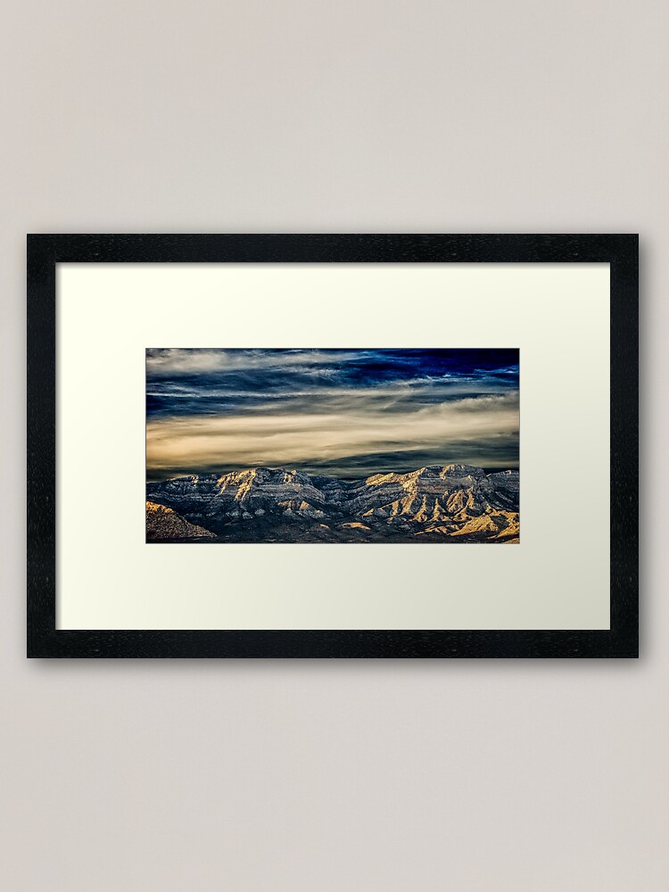 Thumbnail 2 of 7, Framed Art Print, Fly Away With Me - Nevada Sunset designed and sold by Gregory J Summers.