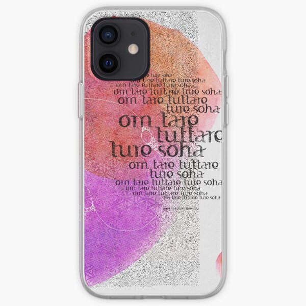OM TARE TUTTARE TURE SOHA iPhone Soft Case