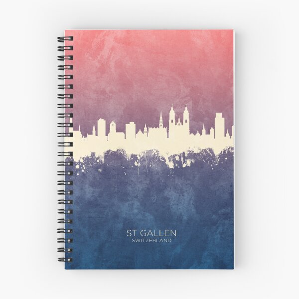 Item preview, St Gallen Switzerland Skyline designed and sold by ArtPrints.