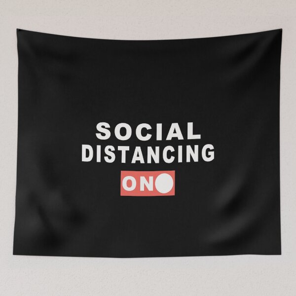 Item preview, Social Distancing On designed and sold by majeed10.