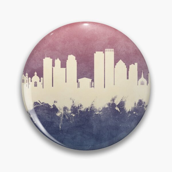 Aperçu de l'œuvre Dayton Ohio Skyline créée et vendue par ArtPrints.
