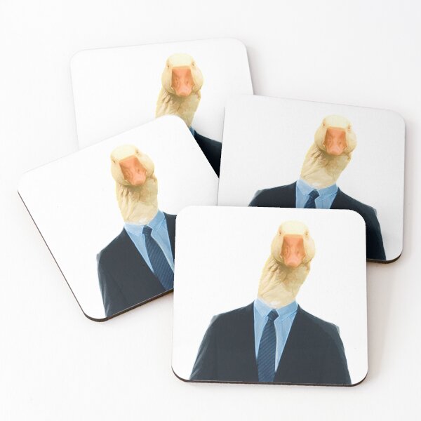 Item preview, business goose designed and sold by MuddyPigArt.