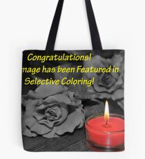 Selective Coloring Feature Banner Tote Bag