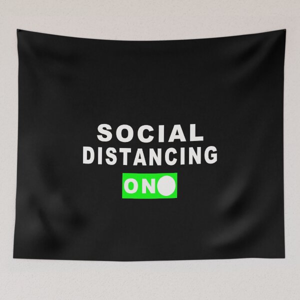 Item preview, Social Distancing On designed and sold by majeed10.