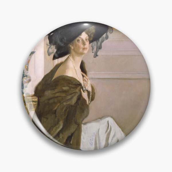 Item preview, Valentin Serov - Portrait of Princess Olga Orlova designed and sold by Impressionist Masters.
