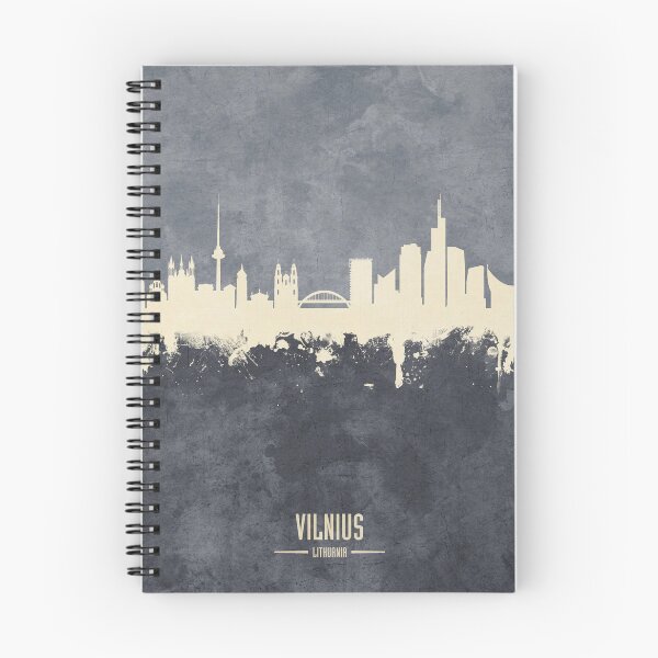Item preview, Vilnius Lithuania Skyline designed and sold by ArtPrints.