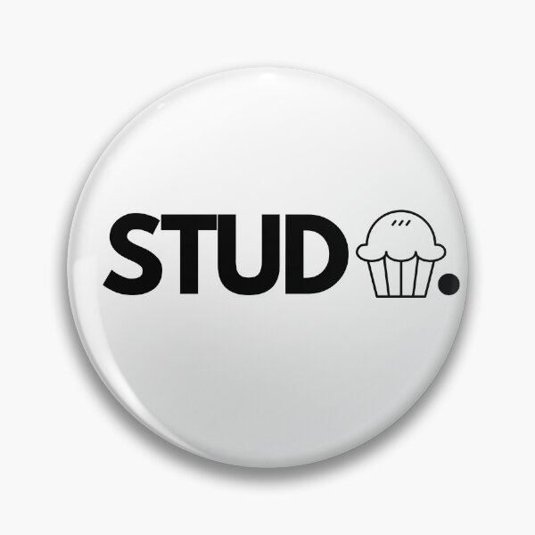 Item preview, Stud Muffin - White Background  designed and sold by Easy Breezy.