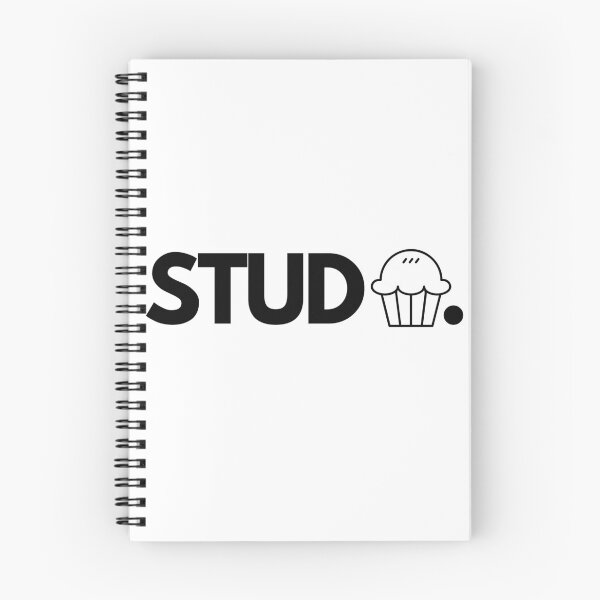 Item preview, Stud Muffin - White Background  designed and sold by Easy Breezy.