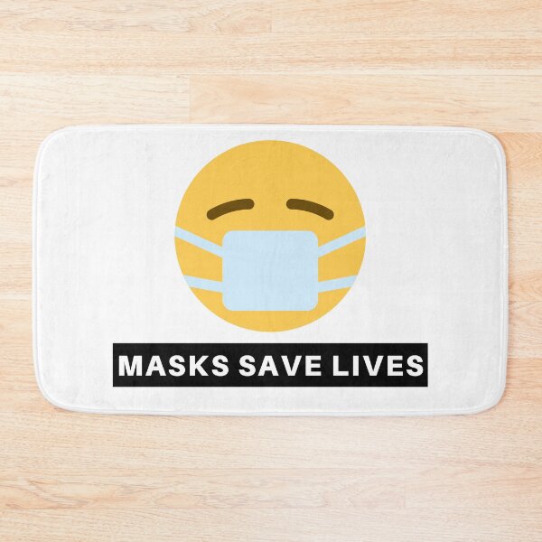 Item preview, Masks Save Lives - Blue designed and sold by fbym.