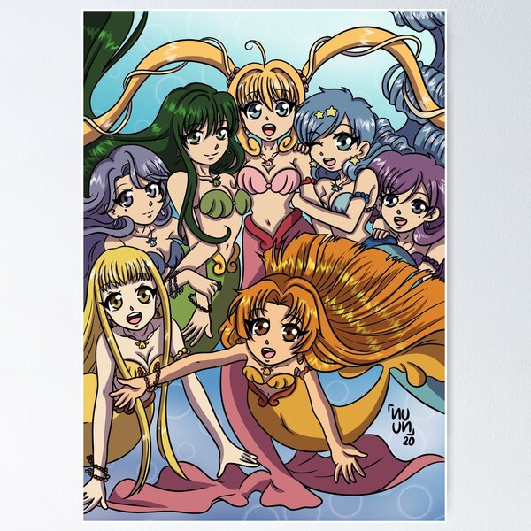 Mermaid melody Poster for Sale by Realinspiration