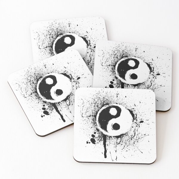 Item preview, bloody yin yang designed and sold by Graphicganga.
