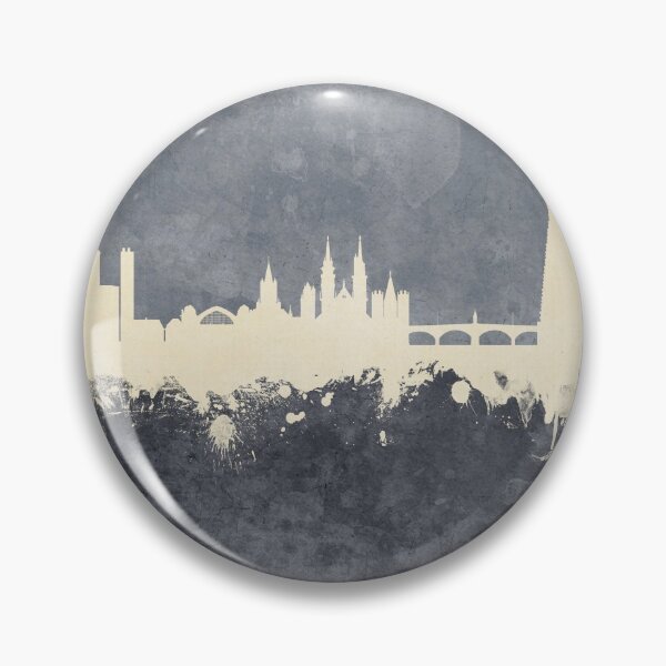 Item preview, Basel Switzerland Skyline designed and sold by ArtPrints.