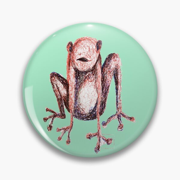 Item preview, strange frog designed and sold by laRedGrenouille.