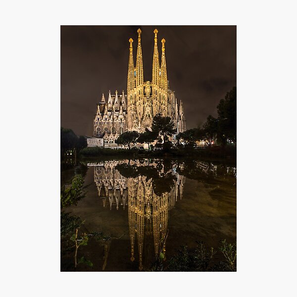 Ein Meisterwerk - Barcelona Fotodruck